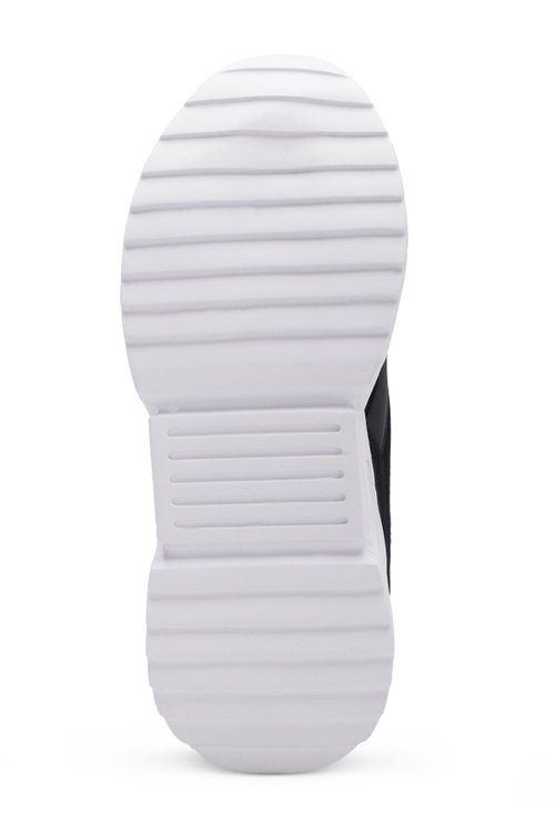 Slazenger KENDALL Unisex Çocuk Cırt Cırtlı Gri / Siyah Günlük Spor Ayakkabısı