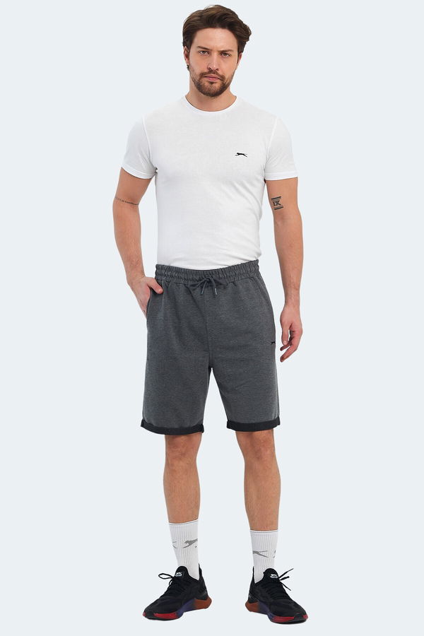 Slazenger KENINS IN Erkek Şort Koyu Gri