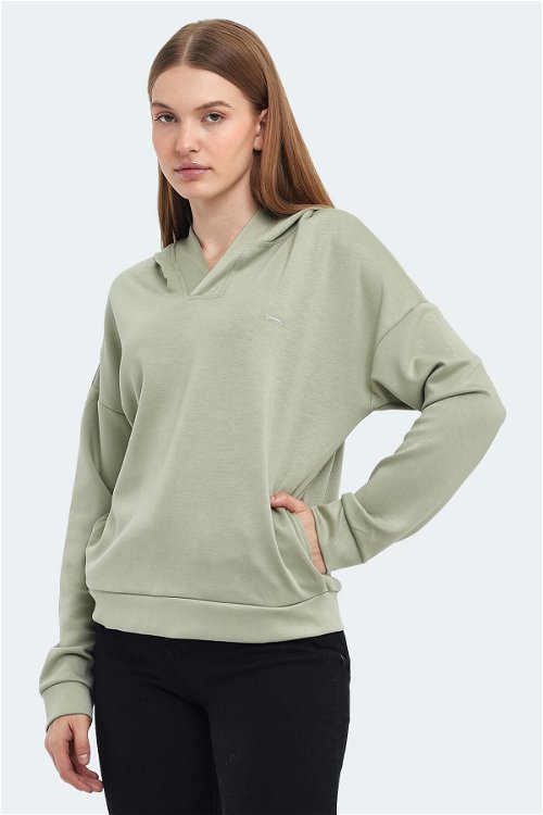 KENZIE I Kadın Sweatshirt Açık Yeşil