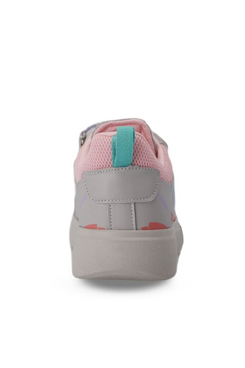 KEPA Sneaker Kız Çocuk Ayakkabı Koyu Gri / Pembe