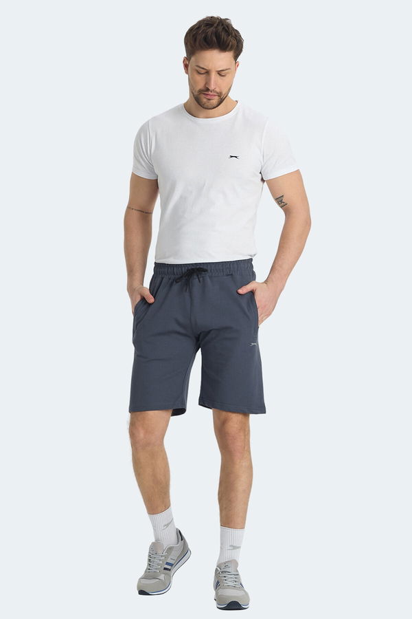 Slazenger KETUT IN Erkek Cepli Fıtness Koyu Gri Şort