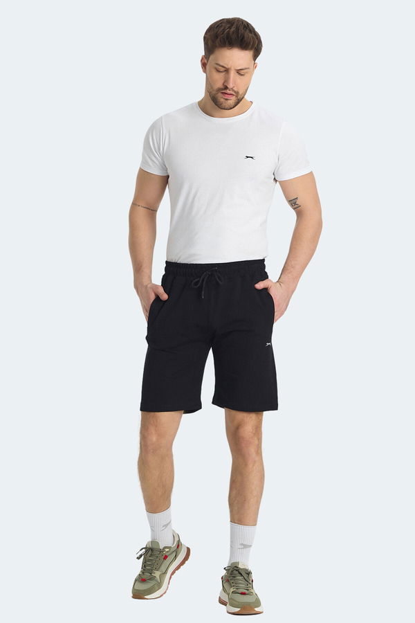 Slazenger KETUT IN Erkek Cepli Fıtness Siyah Şort