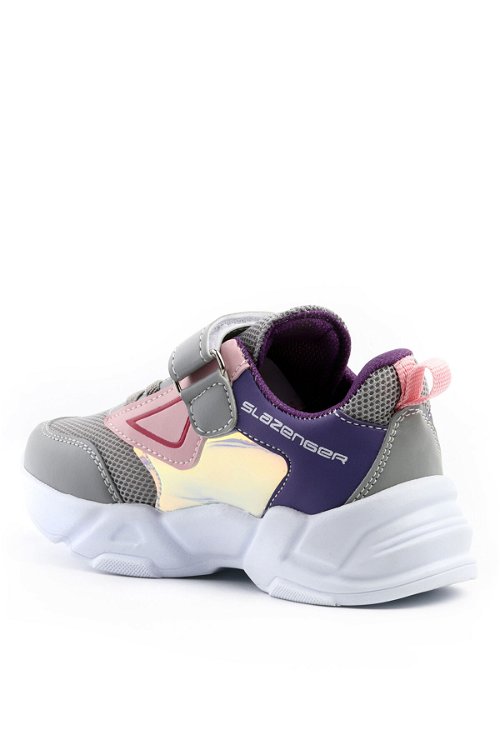 KEVAN Sneaker Kız Çocuk Ayakkabı Gri / Pembe