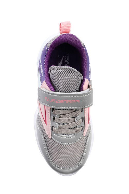 KEVAN Kız Çocuk Sneaker Ayakkabı Gri / Pembe