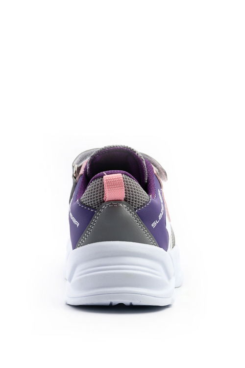 KEVAN Kız Çocuk Sneaker Ayakkabı Gri / Pembe