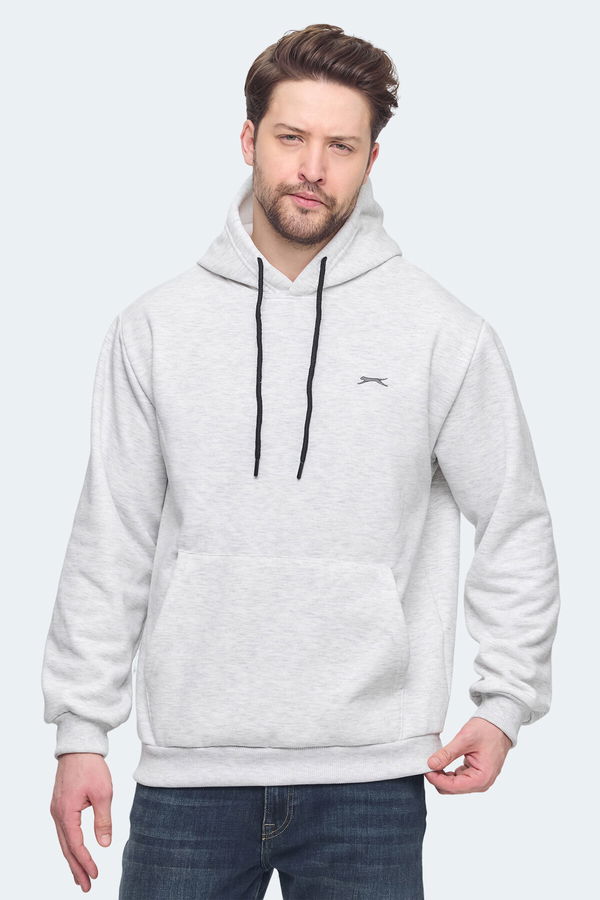 Slazenger KICKSON IN Erkek Koyu Gri Sweatshirt