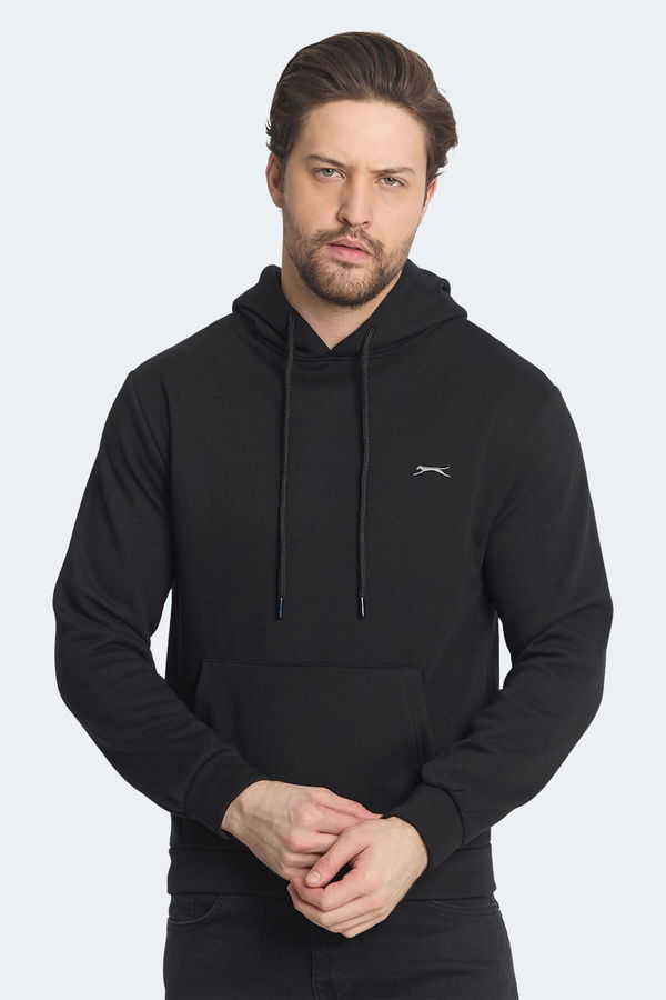 Slazenger KICKSON IN Erkek Siyah Sweatshirt