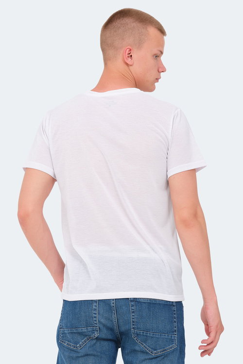 Slazenger KID Erkek Beyaz Tişört