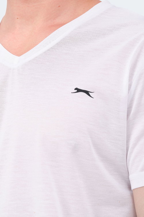 Slazenger KID Erkek Beyaz Tişört