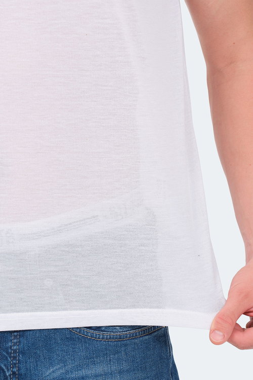 Slazenger KID Erkek Beyaz Tişört