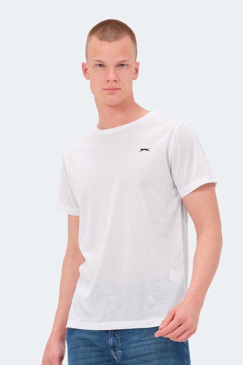 Slazenger KIELD Erkek Beyaz Tişört