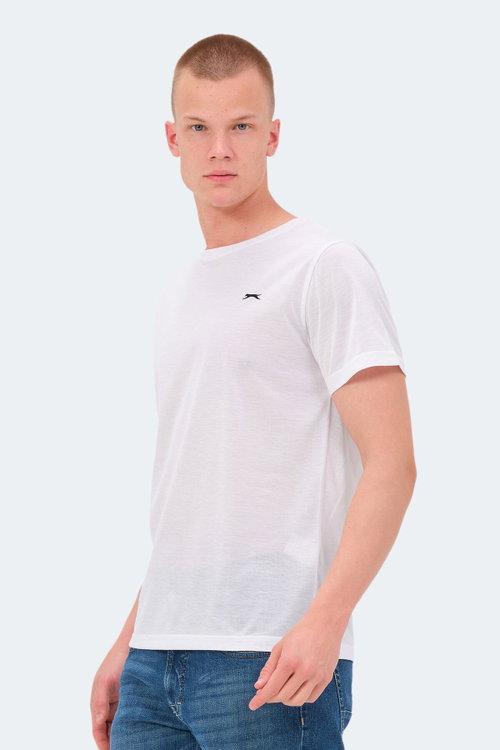 Slazenger KIELD Erkek Beyaz Tişört