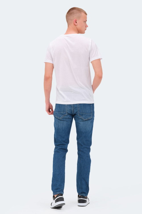 Slazenger KIELD Erkek Beyaz Tişört