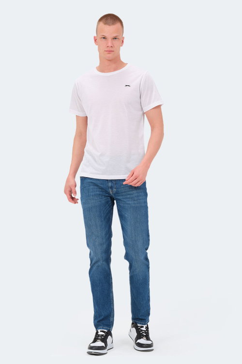 Slazenger KIELD Erkek Beyaz Tişört