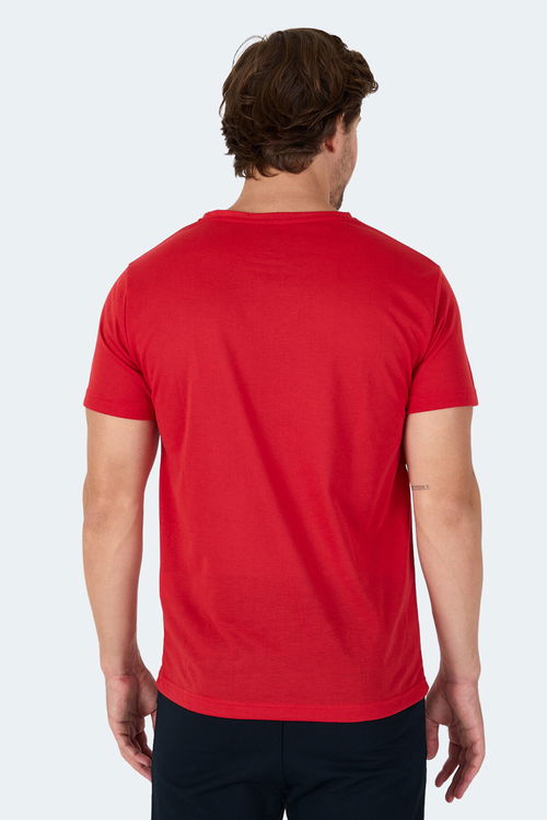 Slazenger KIELD Erkek Kırmızı Tişört
