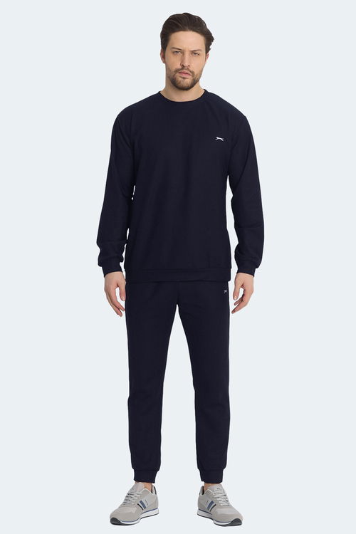 Slazenger KINGDOM IN Erkek Lacivert Eşofman Takımı