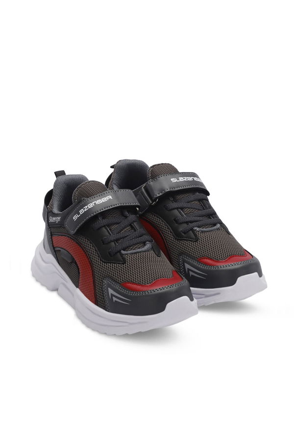 KLAN Unisex Çocuk Sneaker Ayakkabı Koyu Gri