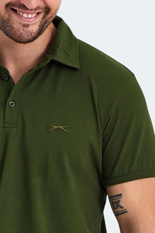 Slazenger KLASSE IN Erkek Tişört Haki