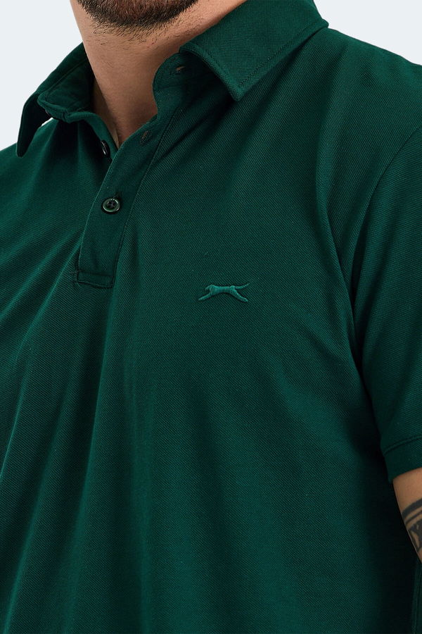 Slazenger KLASSE IN Erkek Tişört Koyu Yeşil