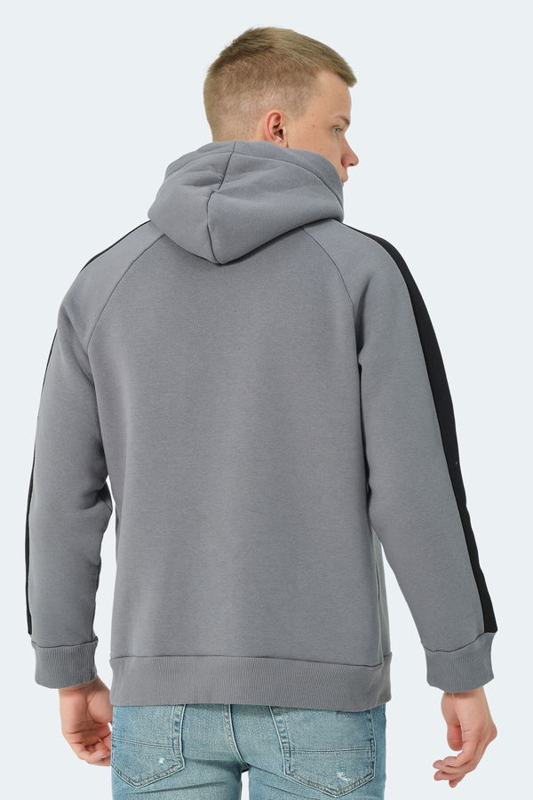 KLEMENT IN Erkek Sweatshirt Koyu Gri