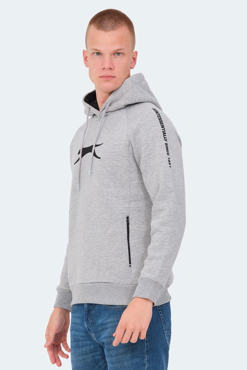 KNIFE I Erkek Sweatshirt Gri