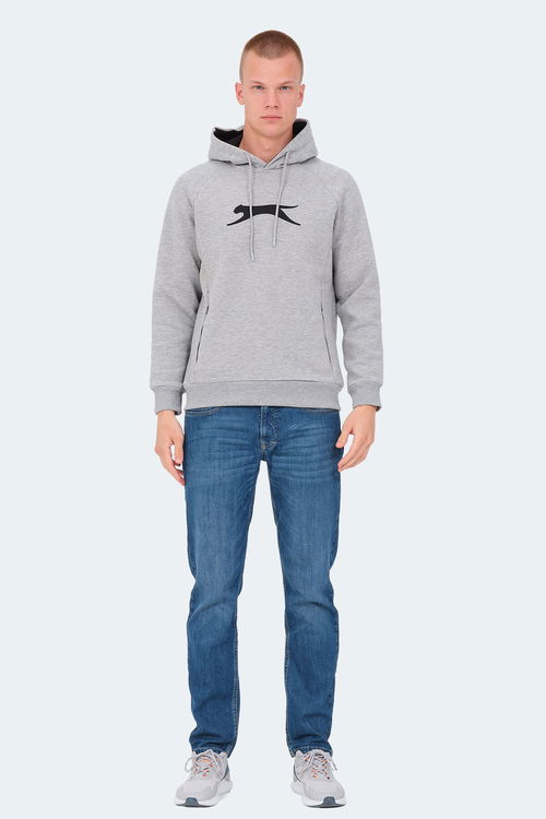 KNIFE I Erkek Sweatshirt Gri