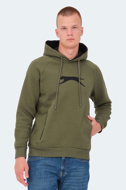 KNIFE I Erkek Sweatshirt Haki