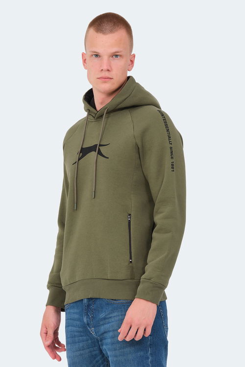 KNIFE I Erkek Sweatshirt Haki