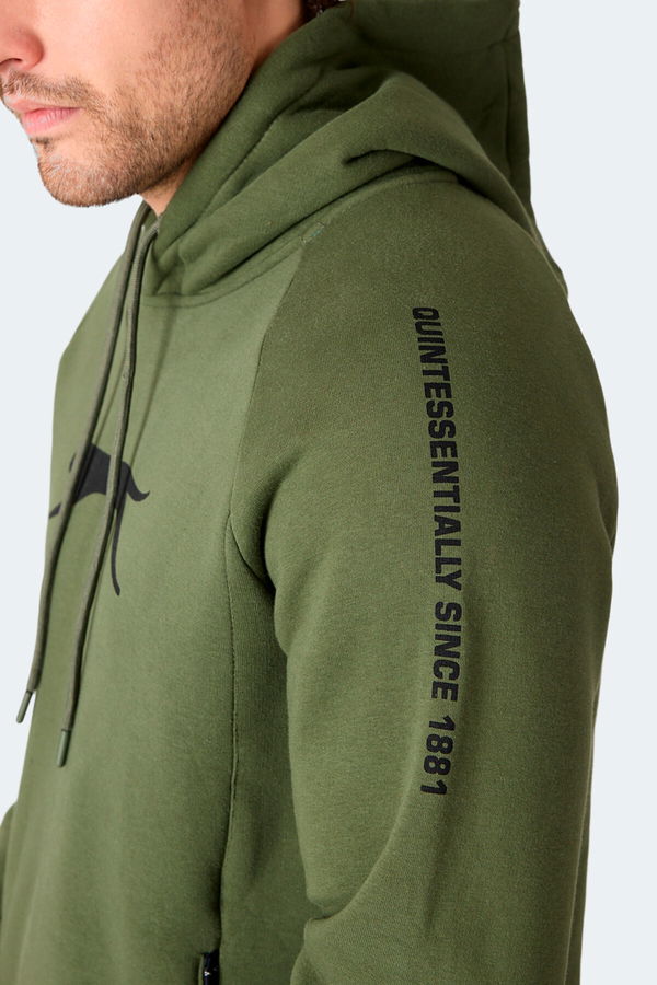 Slazenger KNIFE I Erkek Sweatshirt Haki
