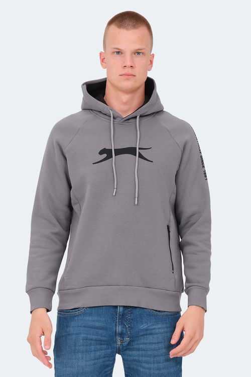 KNIFE I Erkek Sweatshirt Koyu Gri