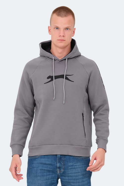 KNIFE I Erkek Sweatshirt Koyu Gri