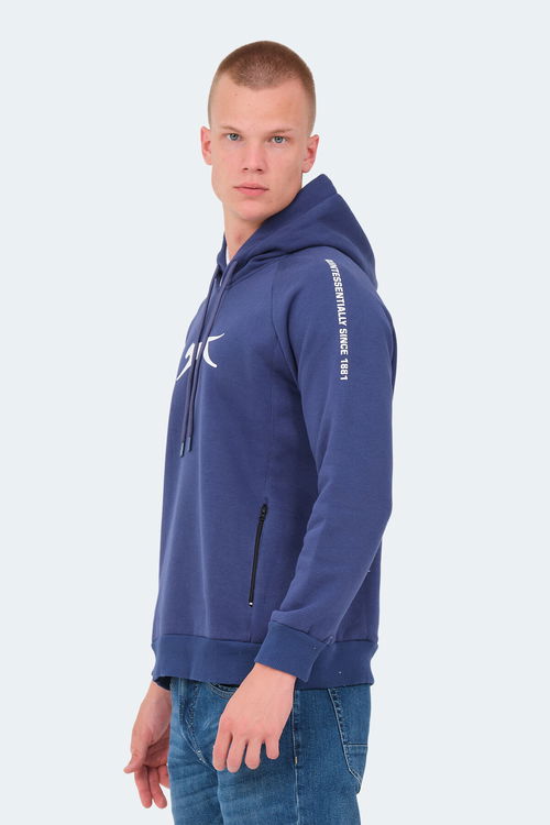 KNIFE I Erkek Sweatshirt Lacivert