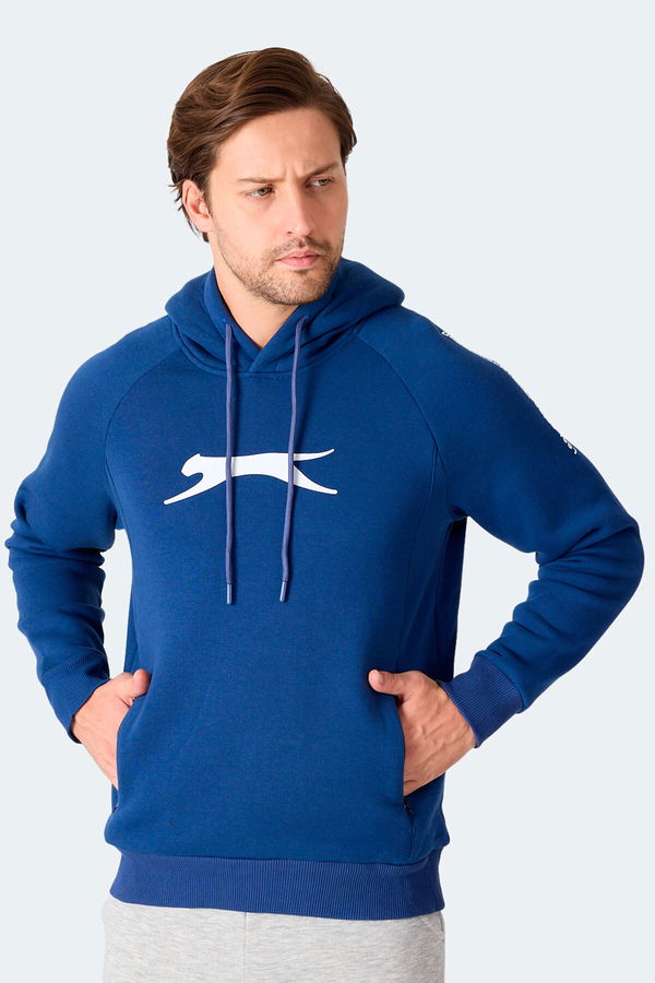 Slazenger KNIFE I Erkek Sweatshirt Lacivert