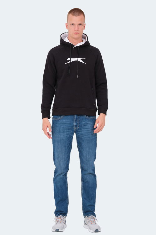 KNIFE I Erkek Sweatshirt Siyah