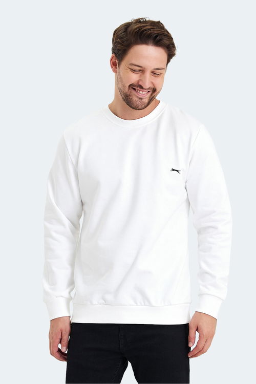 KONNOR IN Erkek Sweatshirt Beyaz