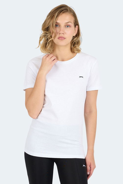 Slazenger KORNELI I Kadın Tişört Beyaz