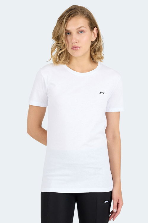 Slazenger KORNELI I Kadın Tişört Beyaz