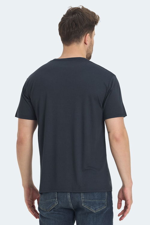 KRAKKER 3lü Set Erkek Tişört Koyu Gri - Açık Yeşil - Kahve