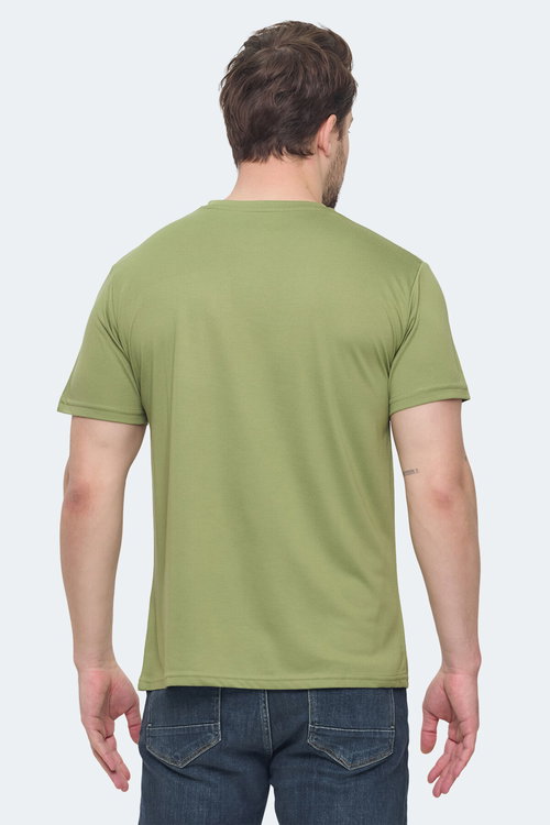 Slazenger KRATER Erkek Açık Yeşil Tişört