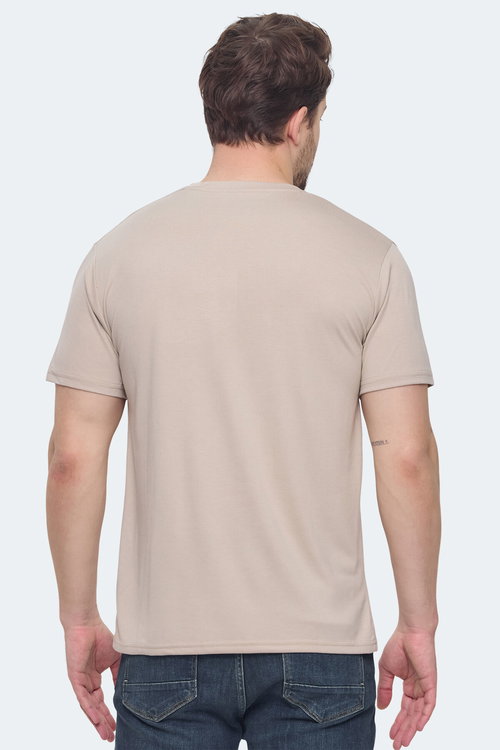 Slazenger KRATER Erkek Bej Tişört