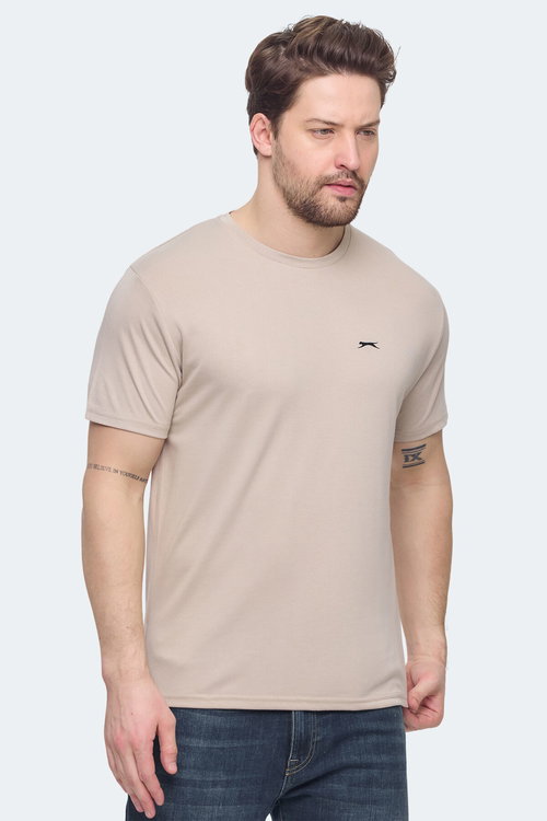 Slazenger KRATER Erkek Bej Tişört