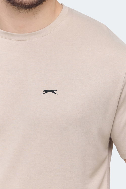 Slazenger KRATER Erkek Bej Tişört