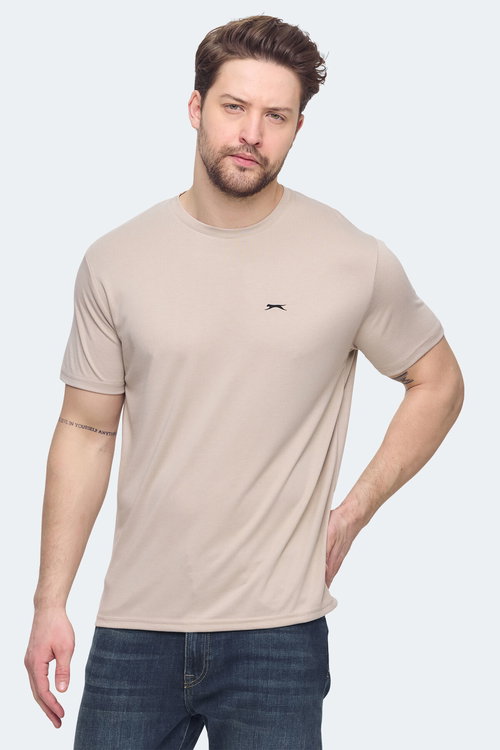 Slazenger KRATER Erkek Bej Tişört