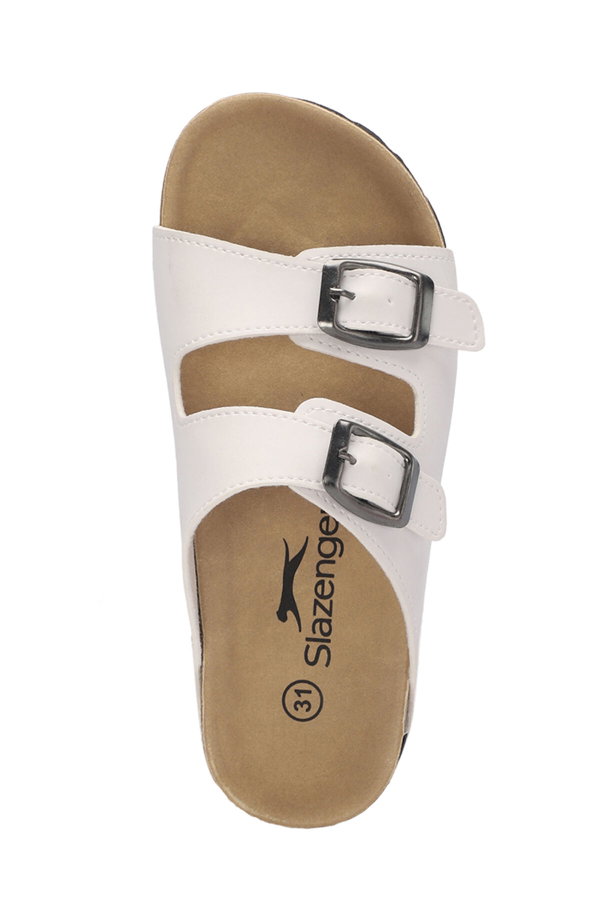Slazenger KREKA Unisex Çocuk Beyaz Terlik
