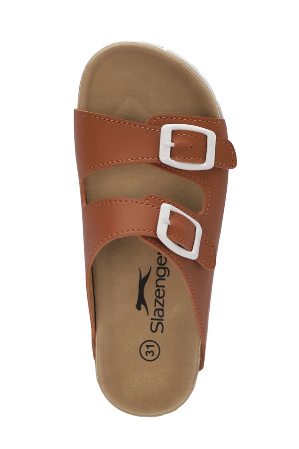 Slazenger KREKA Unisex Çocuk Taba Terlik