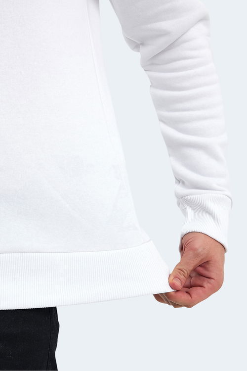 KRIS IN Erkek Sweatshirt Beyaz