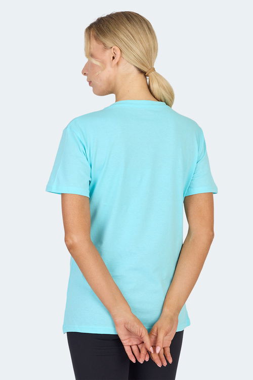 Slazenger KRISTEN I Kadın V Yaka Açık Yeşil Tişört Slazenger KRISTEN I Kadın V Yaka Açık Yeşil Tişört