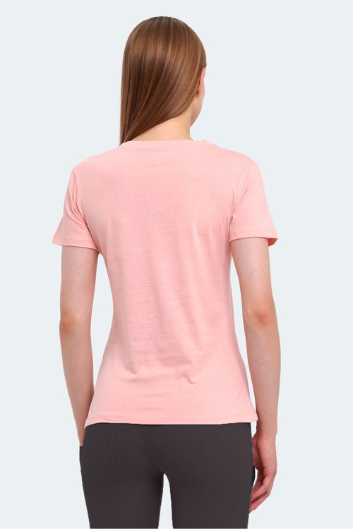 Slazenger KRISTEN I Kadın V Yaka Somon Tişört Slazenger KRISTEN I Kadın V Yaka Somon Tişört