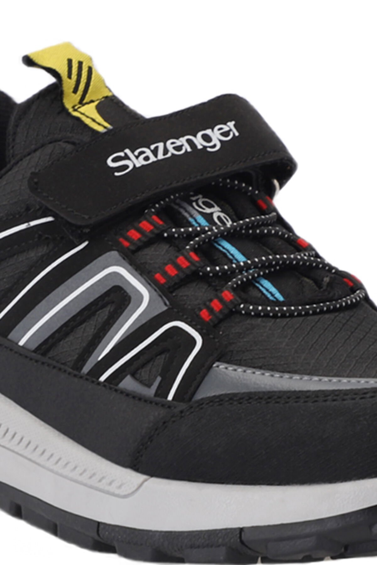 Slazenger KROSS KTN Sneaker Unisex Çocuk Ayakkabı Siyah / Beyaz - Thumbnail