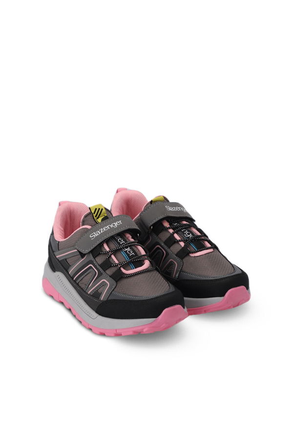 KROSS KTN Kız Çocuk Sneaker Ayakkabı Koyu Gri / Pembe